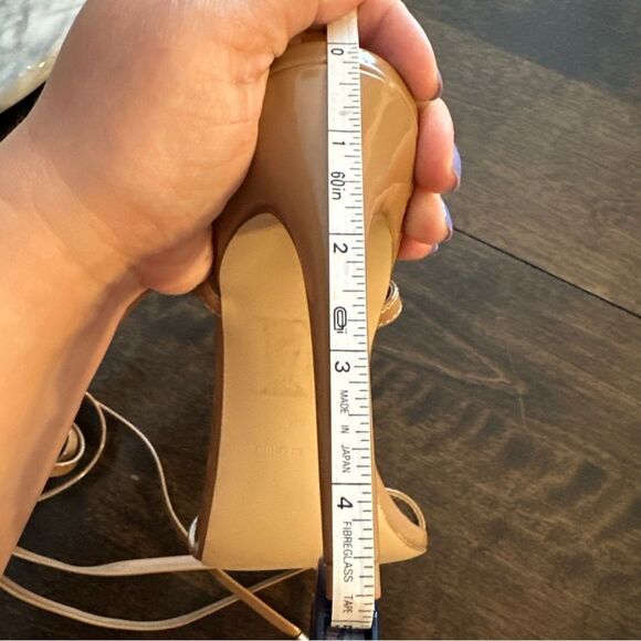 Steven Madden Strappy Sandals Lace Up Size 9 Tan - Picture 6 of 10